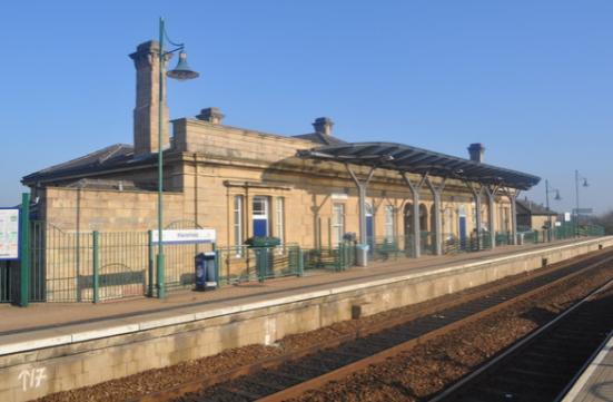 Mansfield Railway Station.