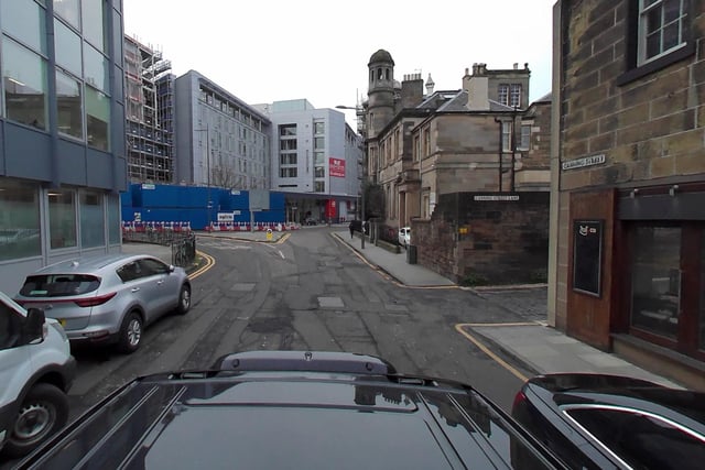 Torphichen Street closed in its entirety, Canning Street closed between Torphichen Street and Caledonian Exchange, and one-way order between Canning Street Lane and Rutland Square suspended from 7pm - 6am for crane operations.
