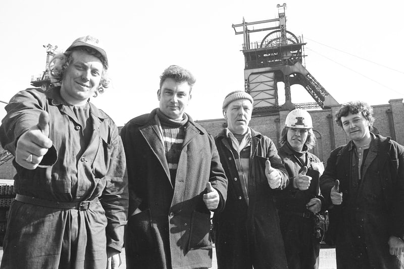 The North East's 37,000 miners including those at Easington reached a new peak in 1975 when they announced a series of output records. Can you spot someone you know?