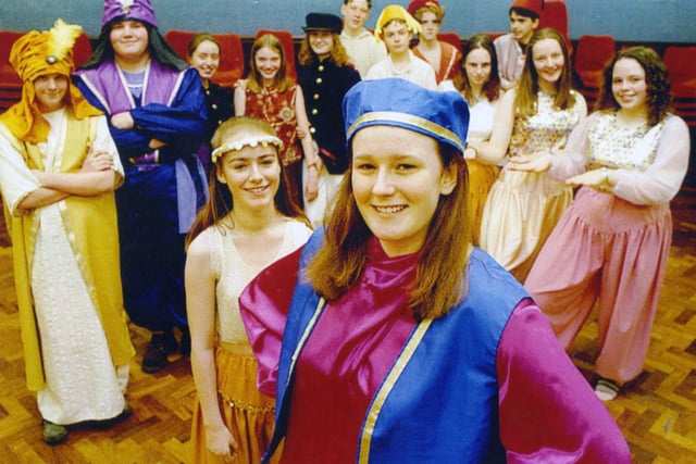 Boldon Comprehensive pupil Anji Ripon takes the lead role as Aladdin in the school's forthcoming panto. Were you a part of the 1996 show?