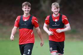James McAtee and Tommy Doyle joined Sheffield United from Manchester City in the summer: Simon Bellis/Sportimage