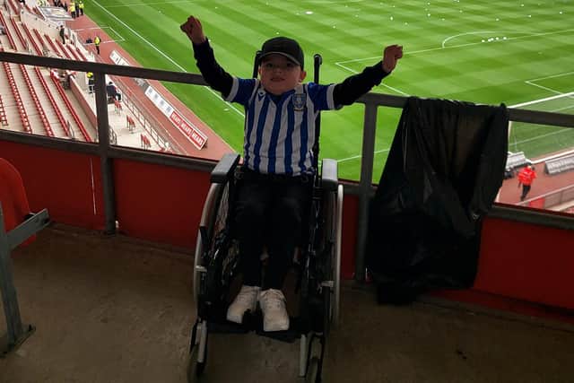 Owen has been going to Sheffield Wednesday matches since he was four years old.