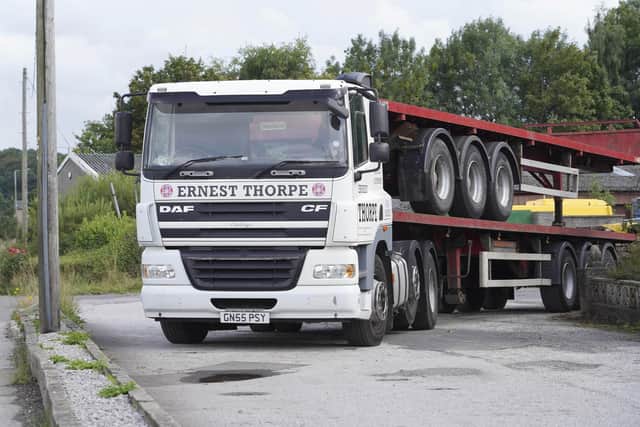 Ernest Thorpe Transport on Halifax Road in Thurgoland, near Sheffield, has closed after 101 years, with the family firm placed into voluntary liquidation. Picture Scott Merrylees