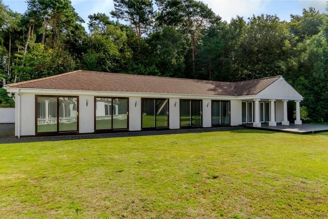 The £1.75 million property comes with this versatile, detached annexe, which spans 1,200 square feet. It is currently being used as office space but could easily be converted into living accommodation. It boasts four rooms, three of which have en suite shower facilities.