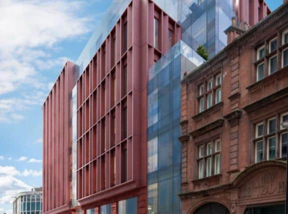 Councillors refused plans for the CN office block by developers Grantside as they were concerned about it overshadowing existing apartments in Sheffield city centre (image Grantside)