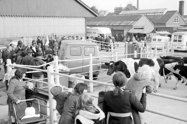 Can you spot any familiar faces visiting in the 70s?