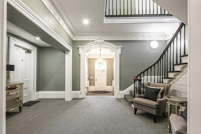 The Broomgrove Mews apartment is a stunning first floor three-bedroom property within a Grade II listed Georgian Mansion building in the sought-after area of Collegiate.