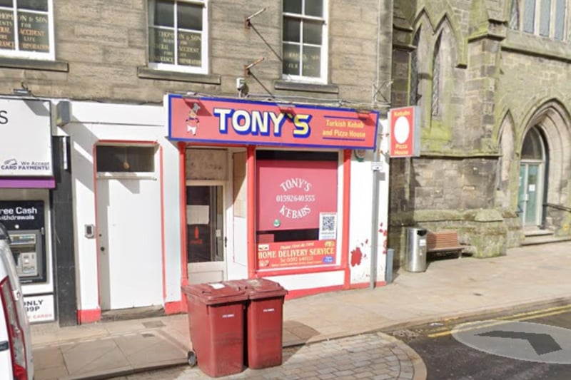 Never mind the best in Fife, Taimer Dixon says that Tony's Kebabs, in Kirkcaldy, is "the best kebab shop in Scotland, and nobody can change my mind".