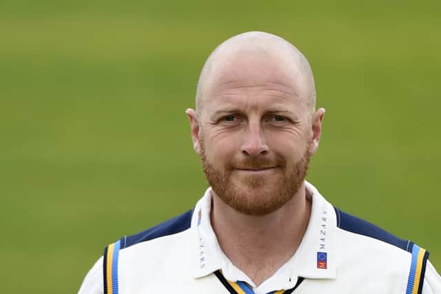 Yorkshire County Cricket Club first-team coach Andrew Gale has been suspended 'pending a disciplinary hearing following an historic tweet', while director of cricket Martyn Moxon is absent from work due to a 'stress related illness' (pic: PA/Martin Rickett)