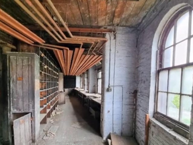 Inside the abandoned Cornish Works factory in Kelham Island, Sheffield. There are plans to redevelop the Grade II-listed building which lies within what is today one of the UK's trendiest neighbourhoods