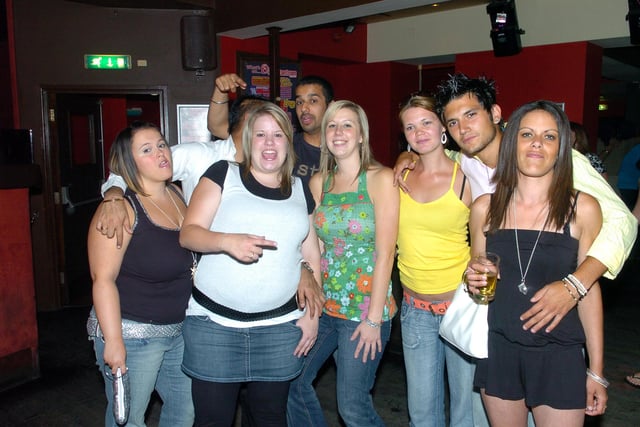 A night out at Bar Bluu in Clarendon Road, Southsea in 2007. Picture: (072267-13)