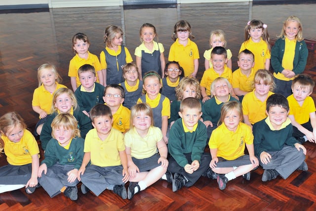 Some more of the new starters at Fens Primary in September 2011.