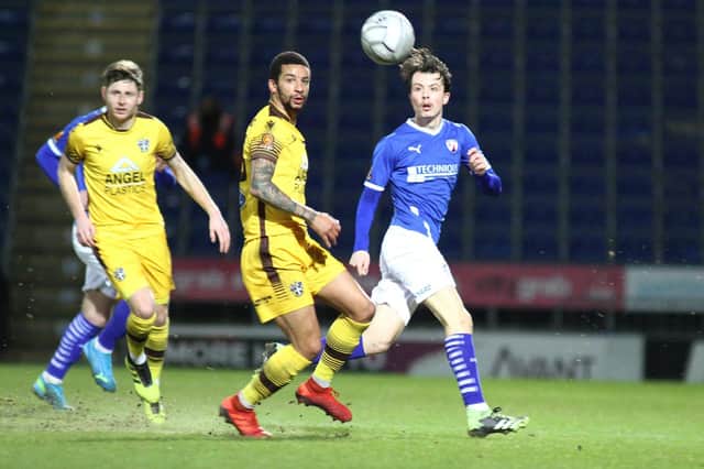 Chesterfield suffered their first home loss under James Rowe against Sutton United on Tuesday night.