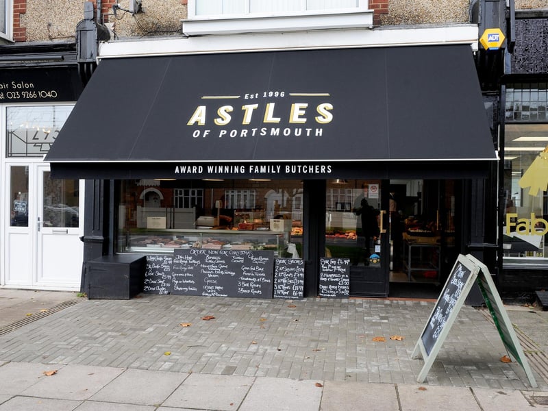 Astles of Portsmouth, on Copnor Road, was voted for by six of our readers.