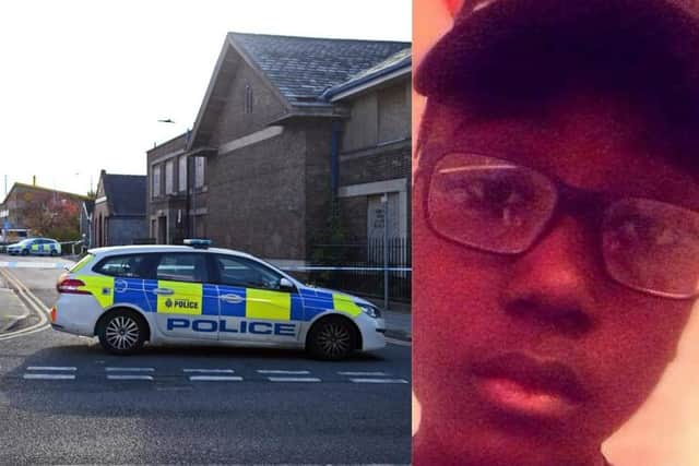 Pictured is Doncaster teenager Joevester Takyi-Sarpong, who died aged 18, after he suffered two stab wounds to his legs close to the former Doncaster County Court building, near Doncaster city centre.
