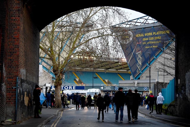 Millwall's The Den has seen an average of 12,566 come through the gates for their nine matches this season so far