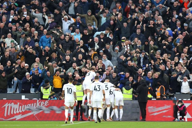 Although Leeds are seven points above the bottom three, relegation isn’t completely out of the picture. However, they’re predicted to survive.