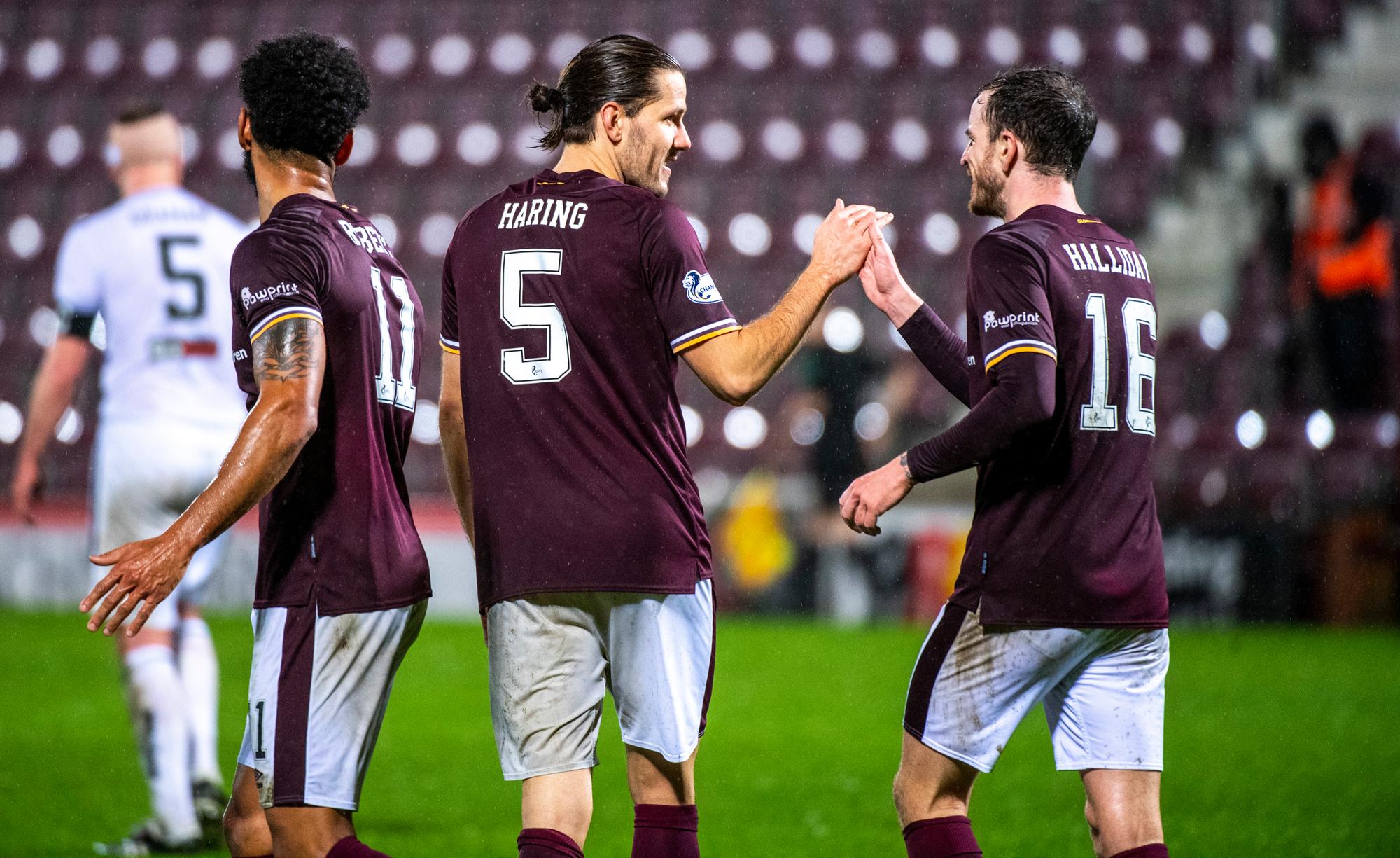How the Hearts players rated in the win over Alloa. Picture: SNS