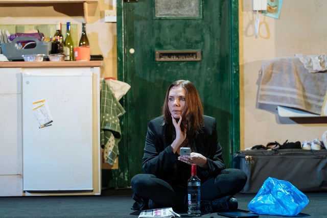 TV star Samantha Womack in The Girl on the Train, which was seen recently on tour to the Sheffield Lyceum