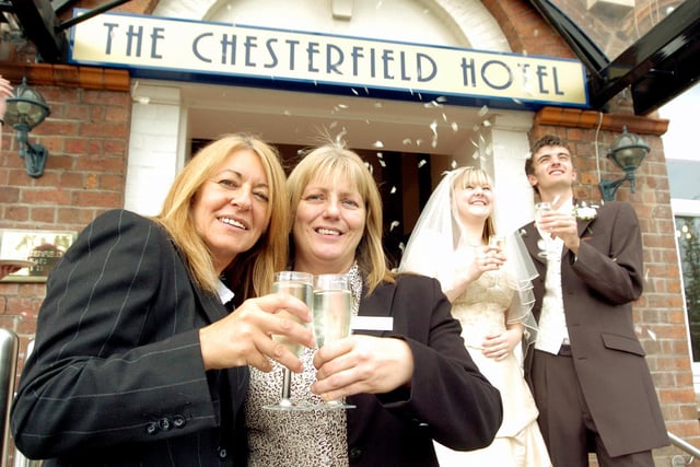 Wedding fair at Chesterfield Hotel in 2006