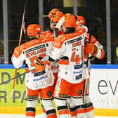Joy for Steelers at Nottingham. Picture: Dean Woolley