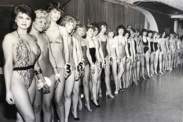 Beauty contests were a regular feature at the club