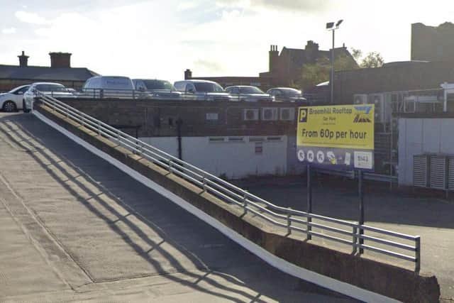 Broomhill rooftop car park is controlled by Excel Parking