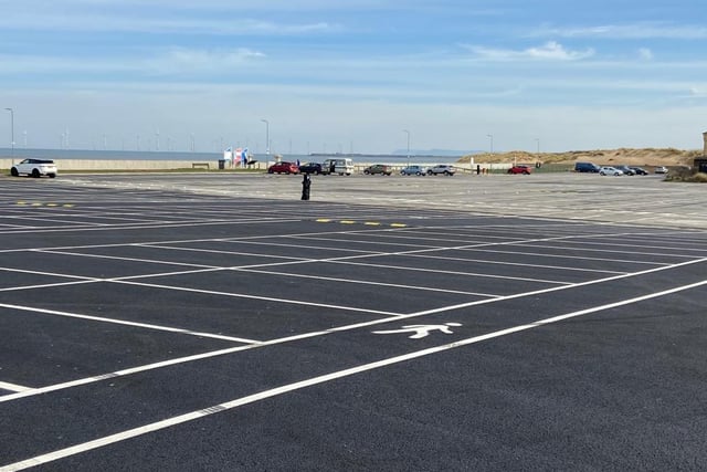 This car park at Seaton Carew was virtually deserted this week as the restrictions on movement came into effect.