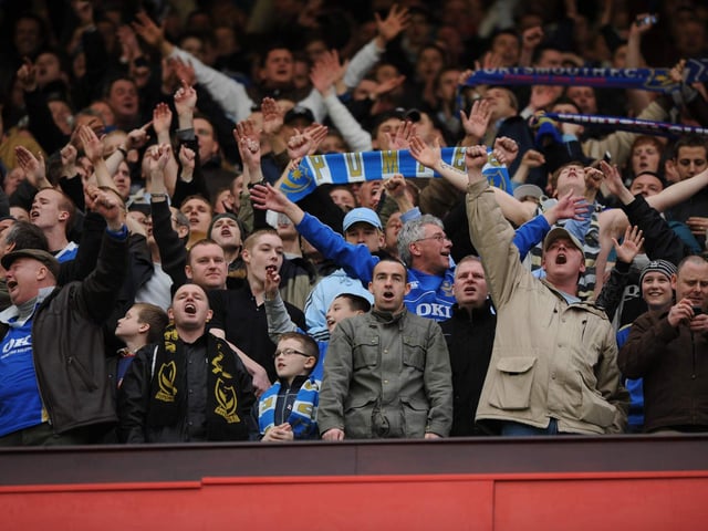 Manchester United 0-1 Pompey: FA Cup quarter-final 2008