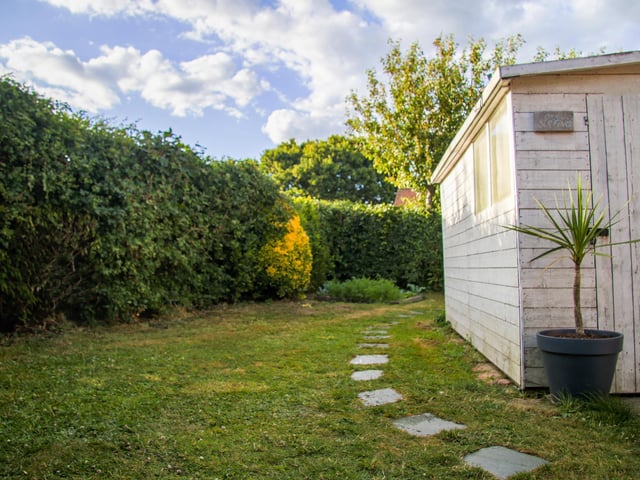 Another view of Sea Mist's back garden.