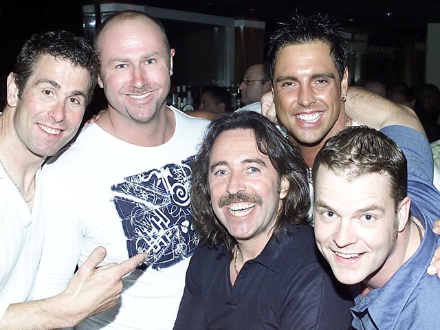Out for a good time were Russ, Paul, Chris, Lee and Dave.