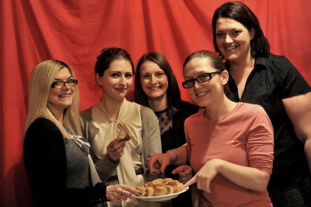 Pictured at the Red Deer Pub, Pitt Street, Sheffield, where members of the Seven Hills Women's Institute were taking part in a festive goodies tasting in December 2011