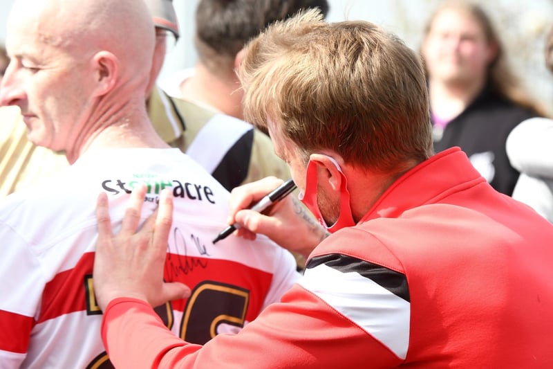 There will be plenty more autographs to be given out by James Coppinger