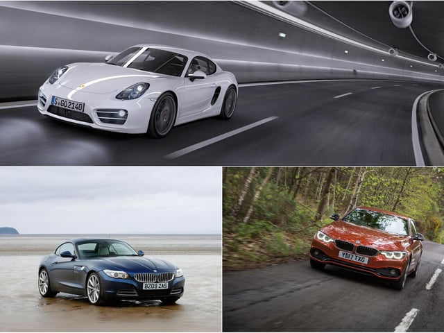 A double showing for Bavarian's finest and a German lockout of the top 3, with Suttgart's most famous brand topping the table. 
Porsche Boxster/Cayman (2012 - 2016) 94.7%; BMW Z4 (2009 - 2017) 94.1% BMW 4 Series Coupe/Convertible (2014 - present) 93.9%