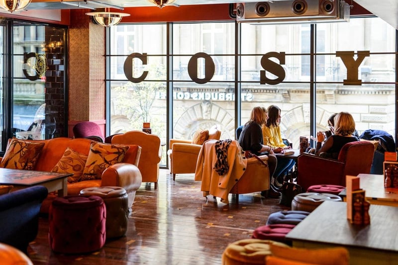 The Cosy Club is a modern British restaurant that claims to offer a real sense of theatre with a heavy dash of nostalgia Dogs are welcome in the inside lounge area.