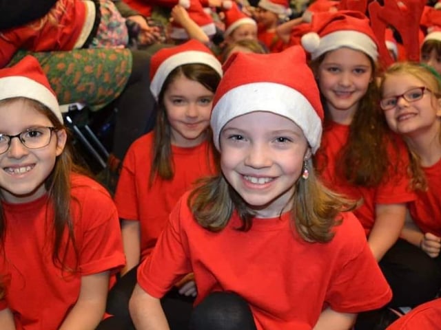 KJ's Dance and Cheer celebrated with a Christmas Theme Week, Christmas Concert and Christmas Party at the studio