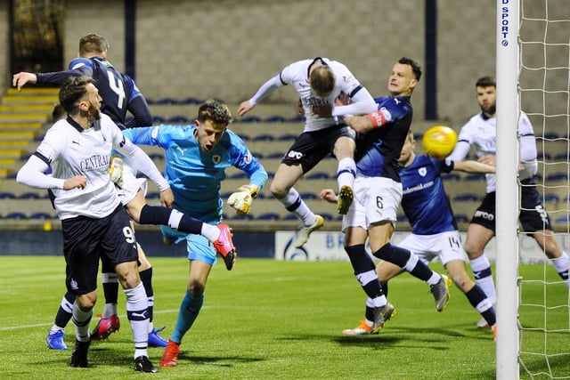 Tuesday March 3. Table-top tussle ended in a draw as the Bairns went close late on after a drab first half at Stark's Park