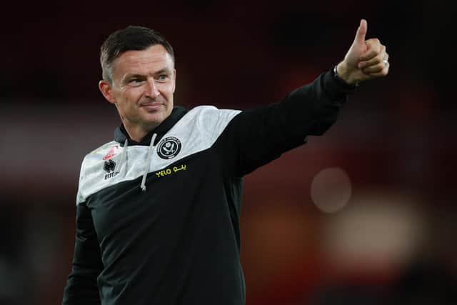 Paul Heckingbottom has transformed Sheffield United's fortunes since he was appointed: Simon Bellis / Sportimage