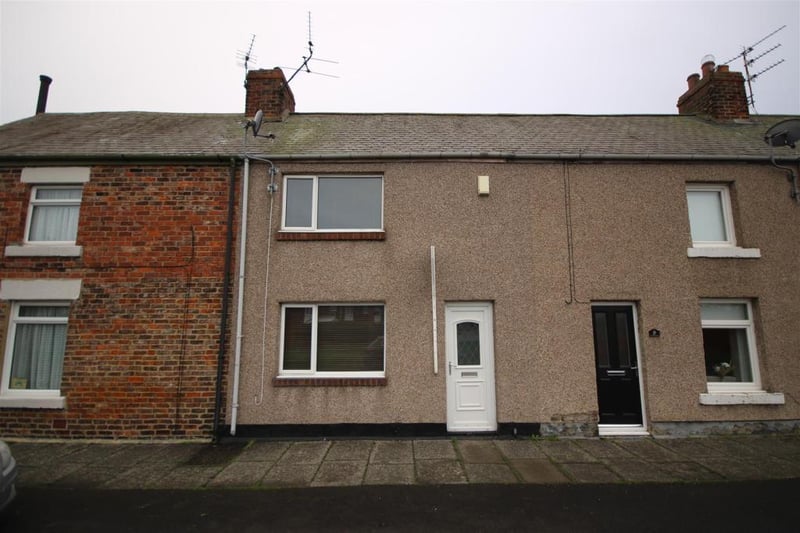 This terraced property in Boldon Colliery is on the market for £95,000.