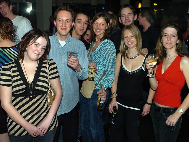 Clubbers having a festive time at Tiger Tiger nightclub in Gunwharf Quays on December 29, 2006. Picture: (065405-0044)