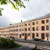 A new £1.5bn Brownfield Fund for regeneration - announced as part of the Government's Levelling Up agenda - could help to develop sites in the Devonshire Quarter of Sheffield, where there are already plans to convert the old Eye Witness and Ceylon works into housing (pic: Capital&Centric)
