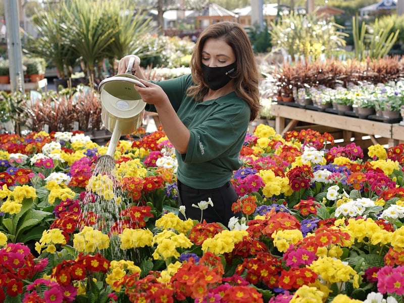 Garden Centres are allowed to reopen from today, April 5, both indoor and outdoor.