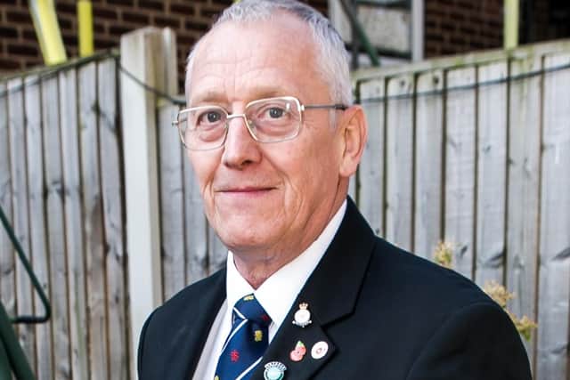 Phil Thickett 66 Falklands Veteran