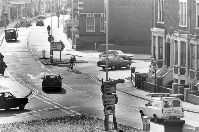 Fawcett Road in November 1980