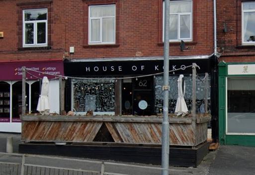 “House of Koko is right up there with the best Aussie/artisan/cosy cafes. Well-made coffee from Leeds roastery North Star, with a variety of alternative milks available for no extra charge, delicious pastries, reliable wifi and friendly staff.” Rating: 4.5/5