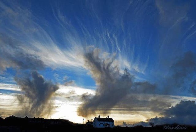 Another one of those breath taking Orkney skies.