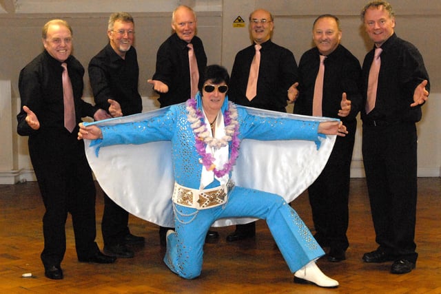 Elvis pictured with the Harmony Choir 11 years ago. Who can tell us more?