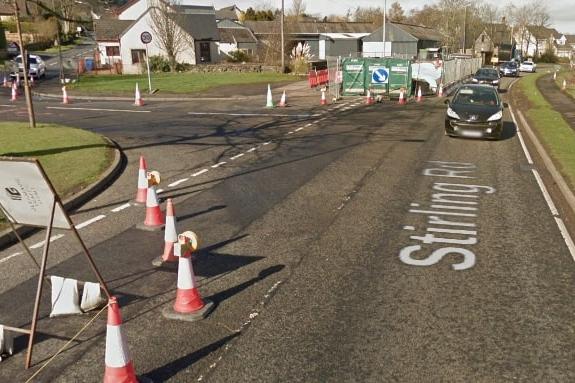 Temporary traffic lights will remain in place on the A9, Torwood at the junction with Glen Road until January 31 for bus stop, verge and new refuge works.