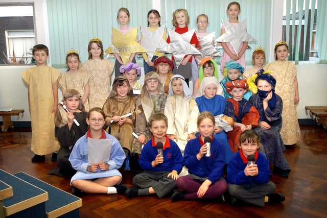 Is there someone you know in this Stranton Primary School Nativity line-up?