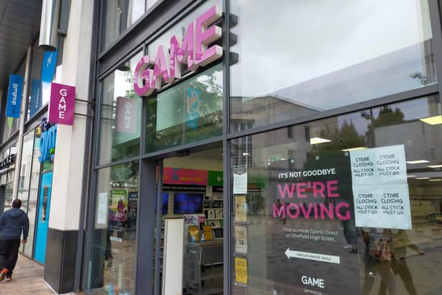 GAME has left its unit on The Moor ahead of relocating into Sports Direct on High Street.